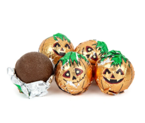 Palmer Halloween Double Chocolate Foil Bumpkin Pumpkins 5lb Bulk